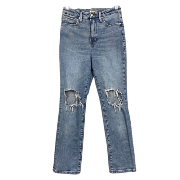 Good American Good Vintage Jean Straight Leg Size 4 / 27 - Picture 1 of 10